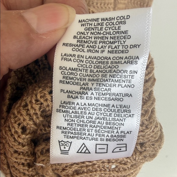 Almost FamousElegant Tan Knit Dress - Picture 11 of 11